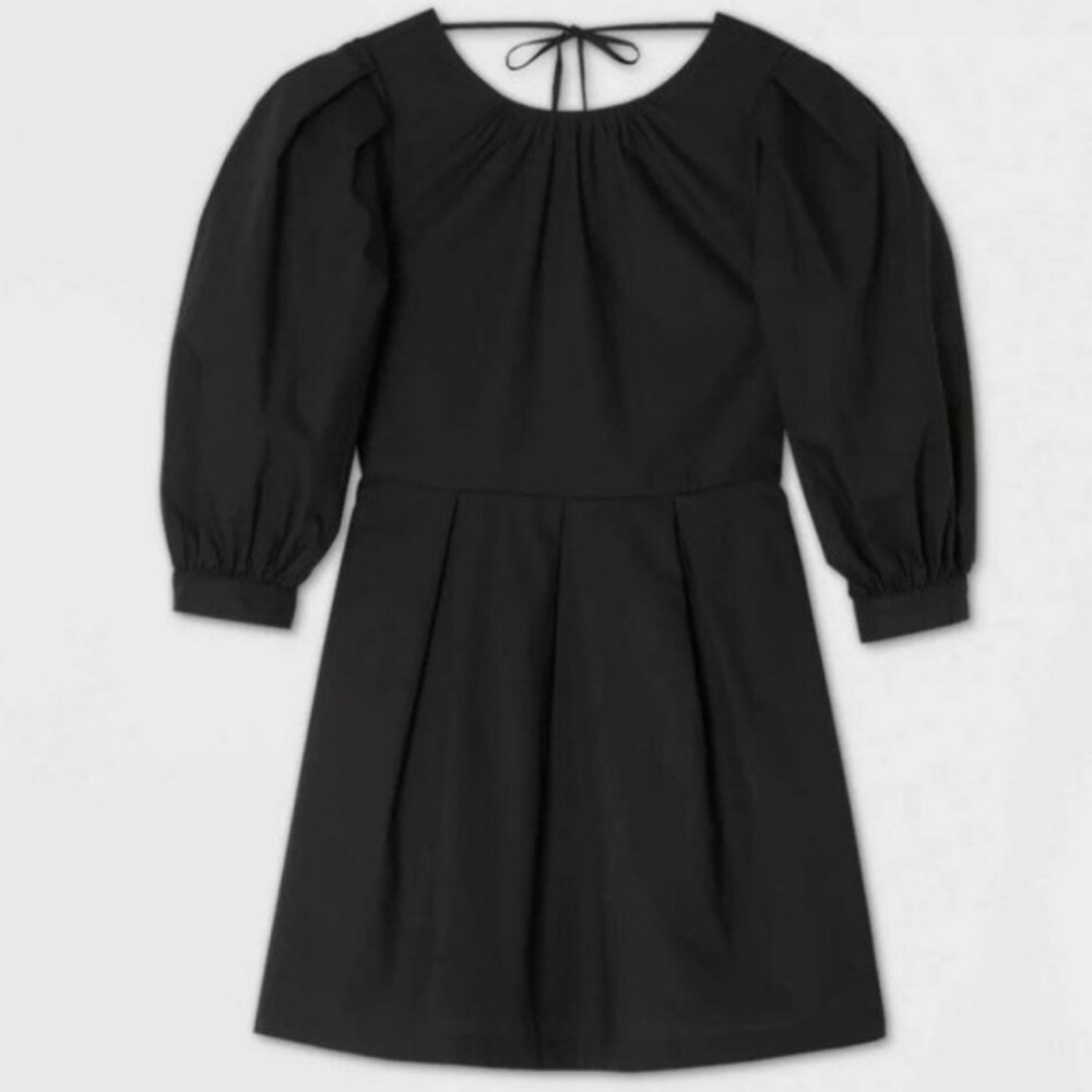 NWT Who What Wear Puff Sleeve Dress Size XXL